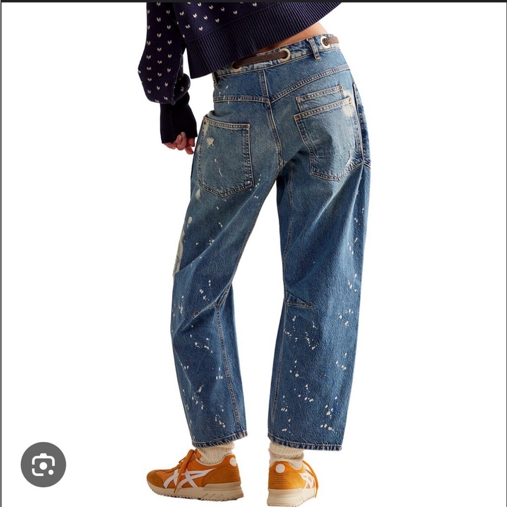 We The Free Moxie Pull-On Barrell Jeans. Size 25. - Picture 6 of 6